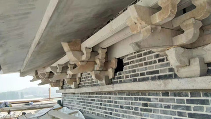 仿古手工雕刻木質斗拱 傳承古韻，裝飾經典